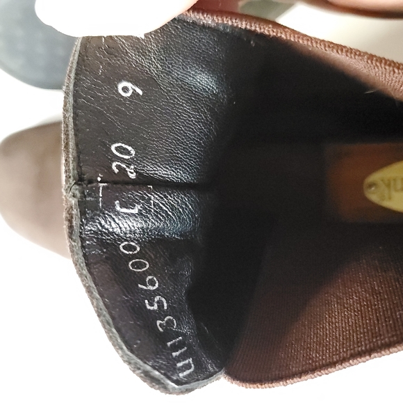 Salvatore Ferragamo Chocolate Brown Suede Chelsea Boots 9D - Picture 6 of 7